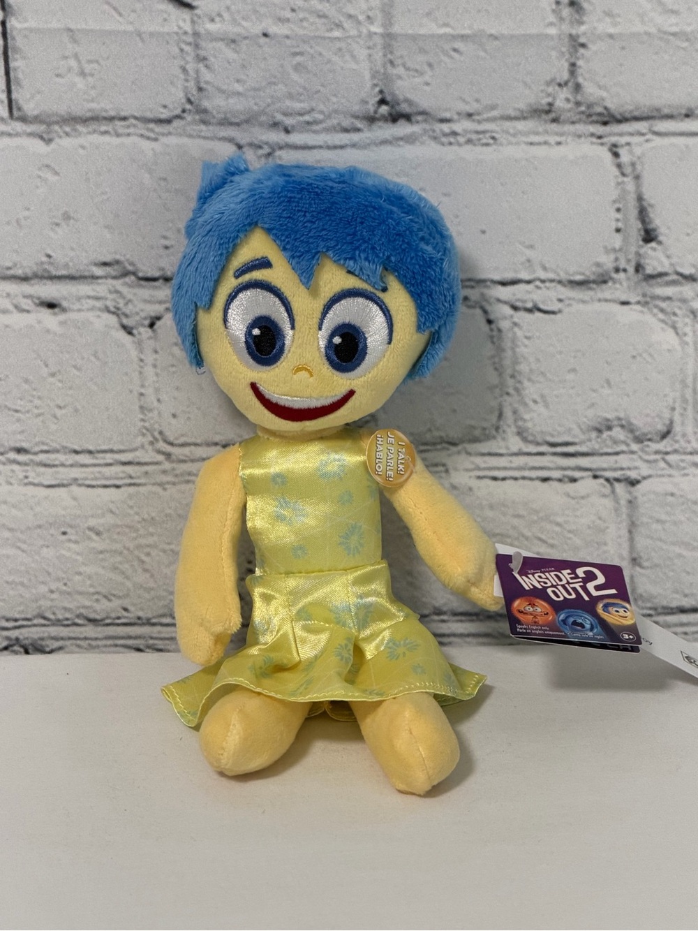 NEW Disney Joy Talking Plush from Inside Out 2